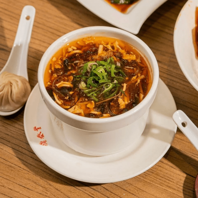 Din Tai Fung hot and sour soup